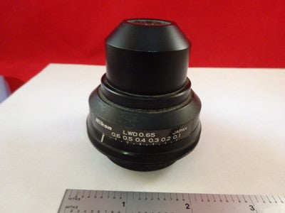 Nikon Lwd Condenser Part [scratched] for Microscope Optics
