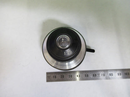 OLYMPUS JAPAN CONDENSER + IRIS OPTICS MICROSCOPE PART AS PICTURED X4-A-32