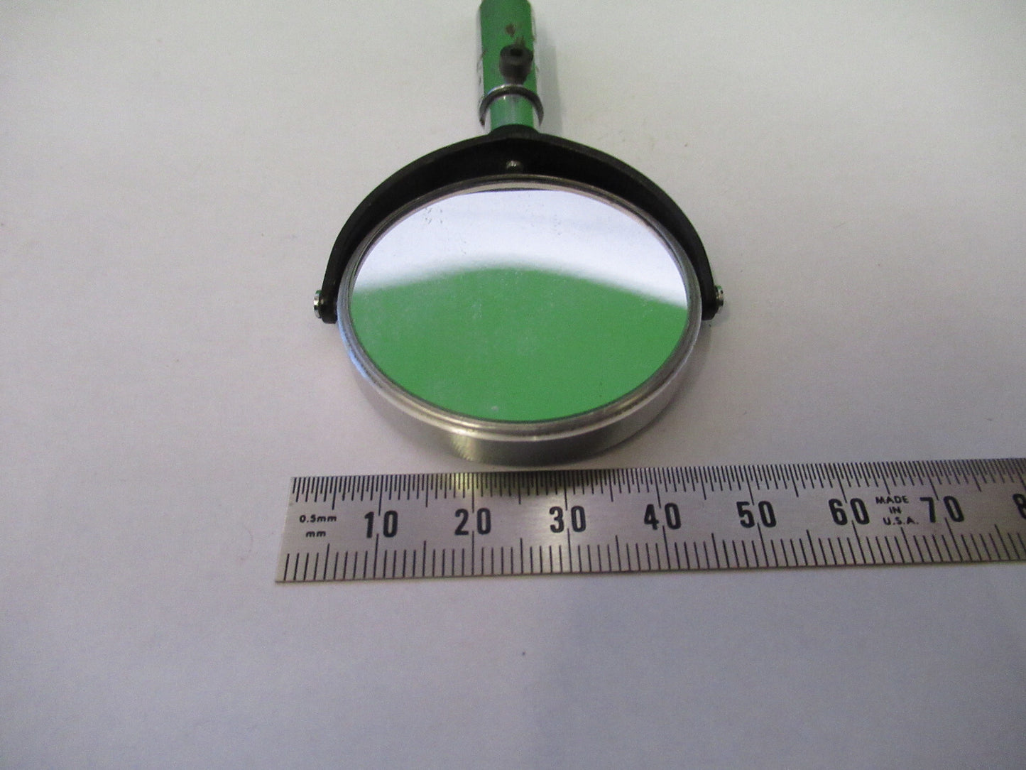 OLYMPUS JAPAN MIRROR ILLUMINATOR OPTICS  MICROSCOPE PART AS PICTURED Z4-B-66