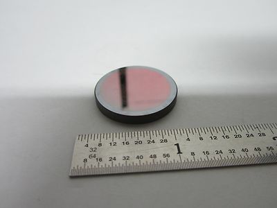 SILICON WAFER THICK OPTICAL INFRARED MIRROR ROUND LASER OPTICS AS IS BIN#F5-23