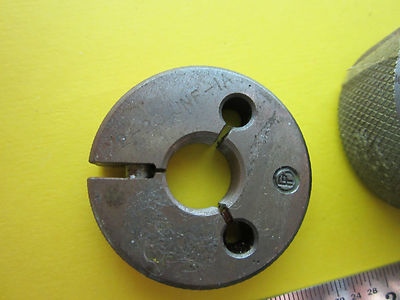 LOT 3 EA METROLOGY INSPECTION 1/2 20 UNF-1A THREAD TOOL RUSTY AS IS BIN#26-04