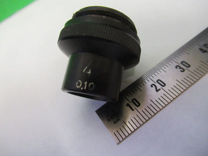 Wild Swiss 4X Objective Lens Microscope Part