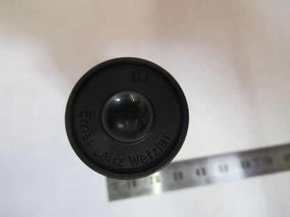 LEITZ GERMANY EYEPIECE 6X OCULAR MICROSCOPE PART AS PICTURED Y2-A-94