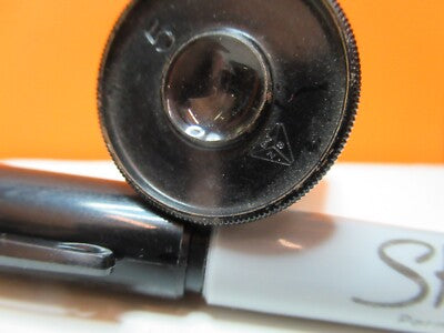 ANTIKES BAUSCH LOMB MESSING Okular 5X MIKROSKOP TEIL WIE ABGEBILDET &amp;17-A-77