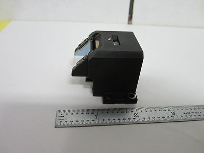 Optical Microscope Ernst Leitz Brass Mounted Beam Splitter + Lens Optics B