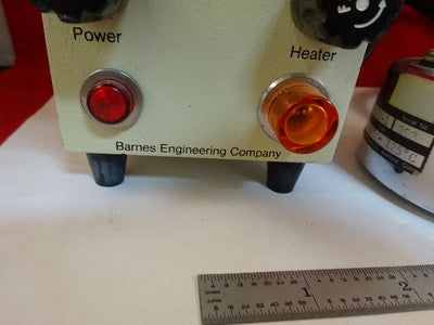 BARNES ENGINEERING HEATER CONTROL + STAGE AS IS #AN-09