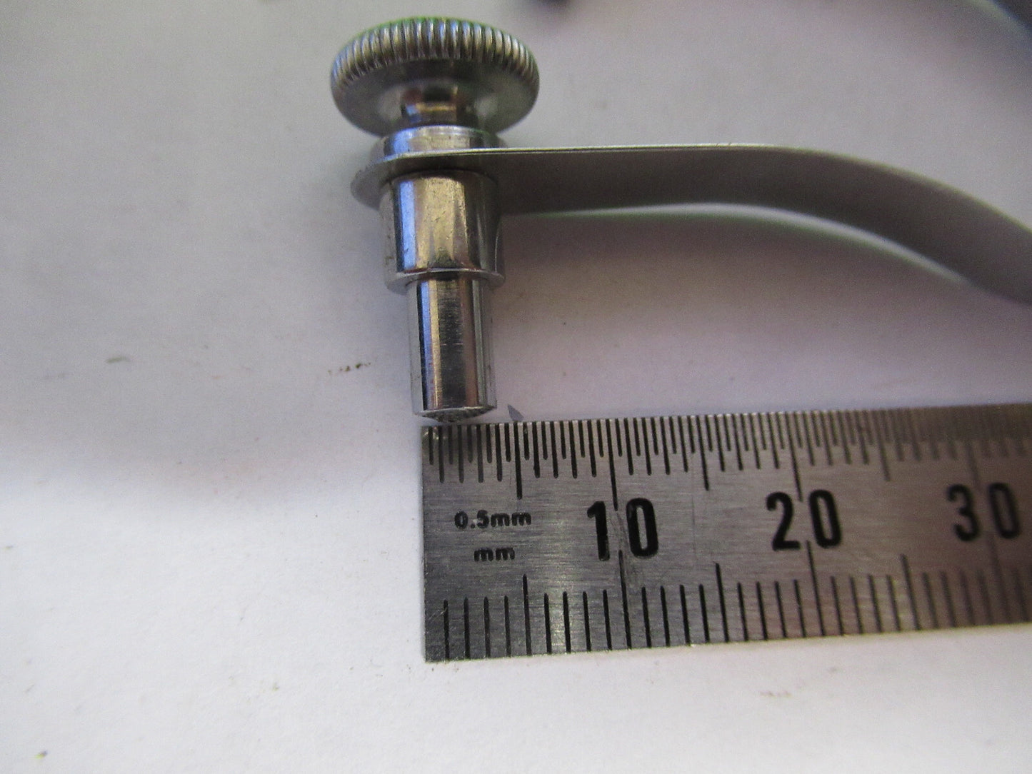 VINTAGE SPENCER AO PAIR CLIPS STAGE MICROSCOPE PART AS PICTURED &R4-A-43