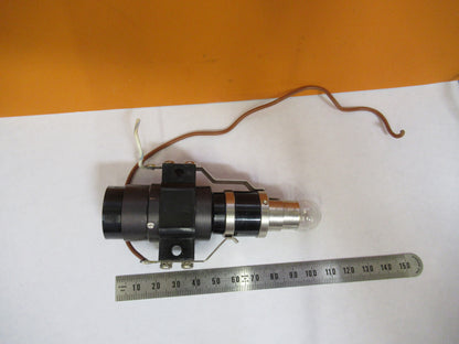 LEITZ GERMANY LAMP ASSEMBLY ILLUMINATO OPTICS MICROSCOPE PART AS PICTURED Y3-A98