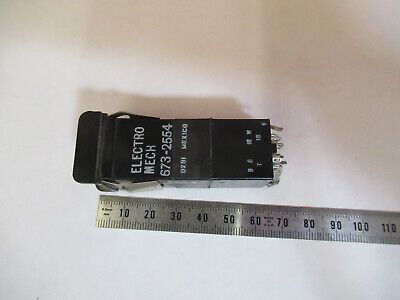INDUSTRIAL SWITCH AIRCRAFT ELECTRO MECH 673-2554 ELECTRIC AS PICTURED #P4-A-02