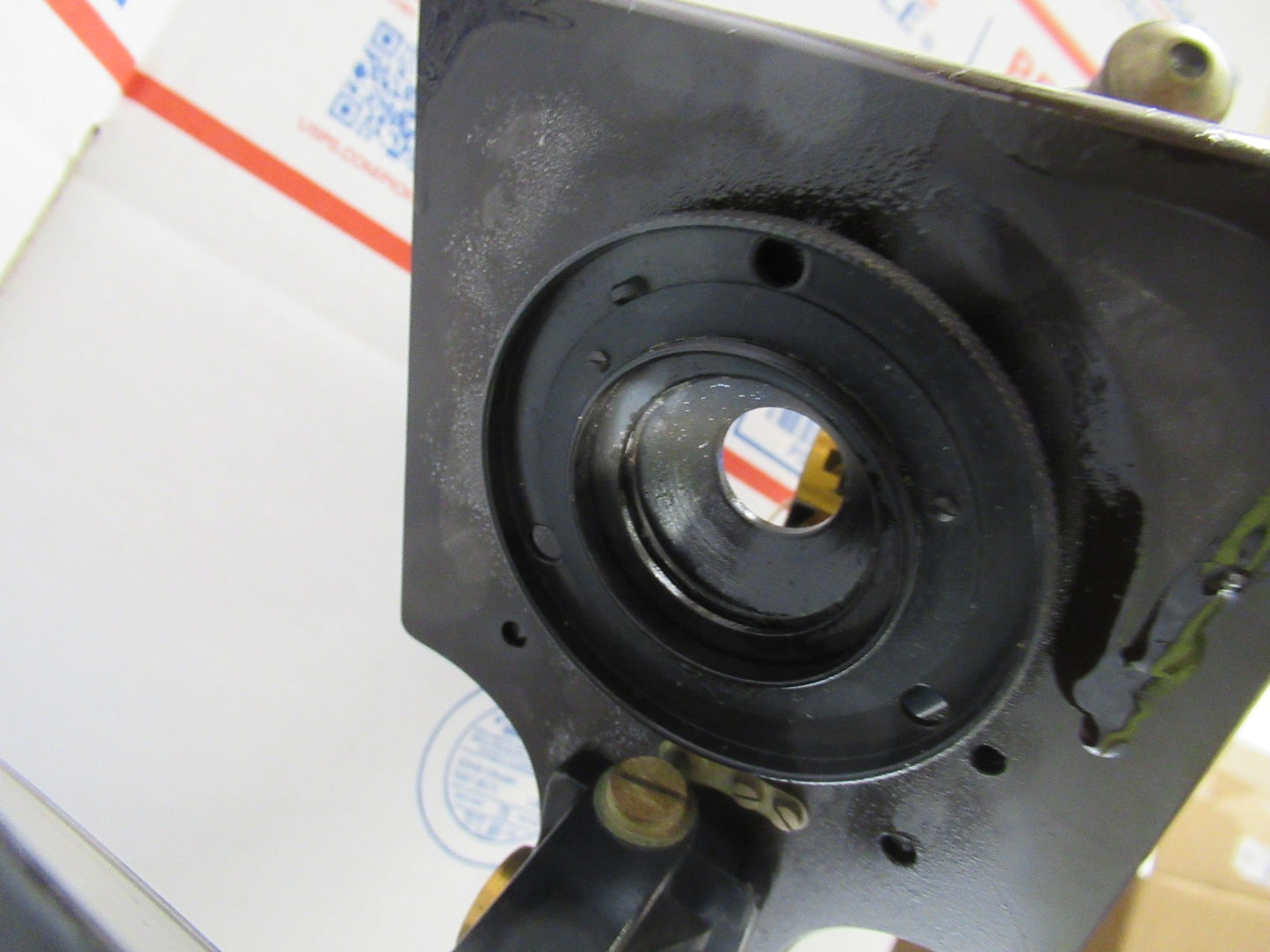 FOR PARTS OR REPAIR ANTIQUE MICROSCOPE BAUSCH LOMB + OBJECTIVES circa 1890 LOB