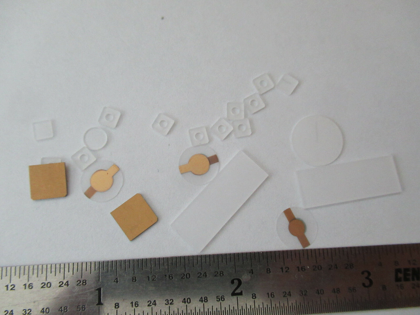 Lot Blank Piezoelectric Quartz Crystal X- Y- Yx-cut Piezo Sensor AS Pic