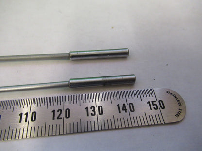 AUS JENA GERMANY POL SCREWS ADJUST SQUARE MICROSCOPE PART AS PICTURED T2-A-09