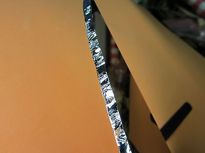 LARGE THICK BROKEN SILICON WINDOW INFRARED MIL SPEC LASER OPTIC AS IS BIN#E1-02