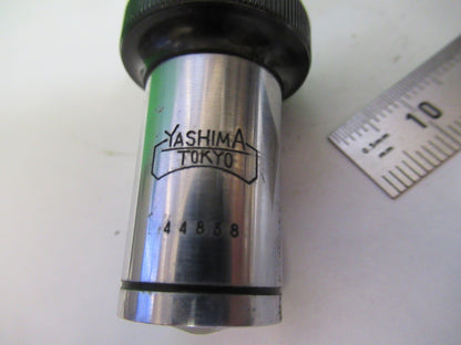 YASHIMA JAPAN 100X LENS OBJECTIVE MICROSCOPE PART AS PICTURED V1-A-23