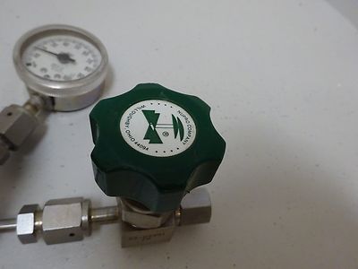 SEMICONDUCTOR LINE PRESSURE GAS VALVE REGULATOR FILTER ASSEMBLY AS IS BIN#TA-2-i