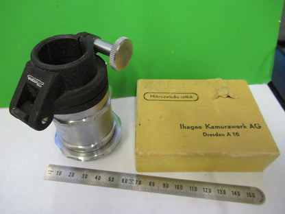 IHAGEE RING CAMERA ADAPTER DRESDEN MICROSCOPE PART PICTURED S1-B-63