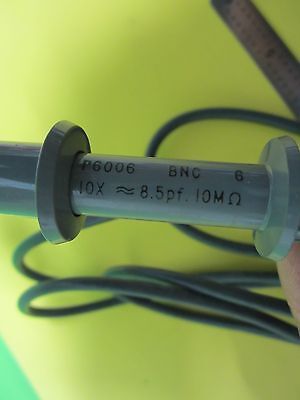 TEKTRONIX PROBE P6006 + 013-0071-00 AS IS FOR OSCILLOSCOPE BIN#4V-88