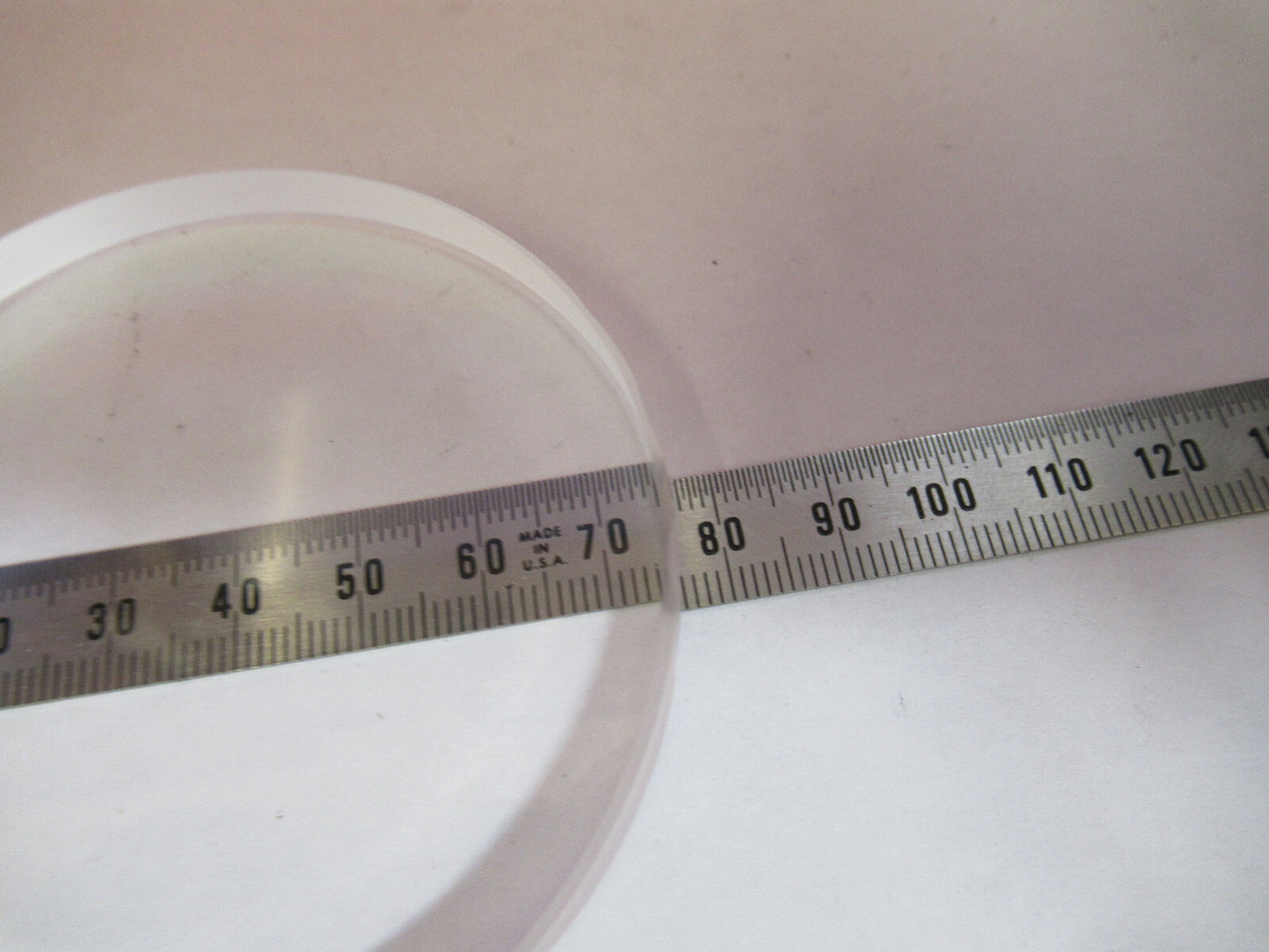 OPTICAL FLAT UNCOATED FUSED SILICA PRO ZYGO LASER OPTICS AS PICTURED T9-A-32