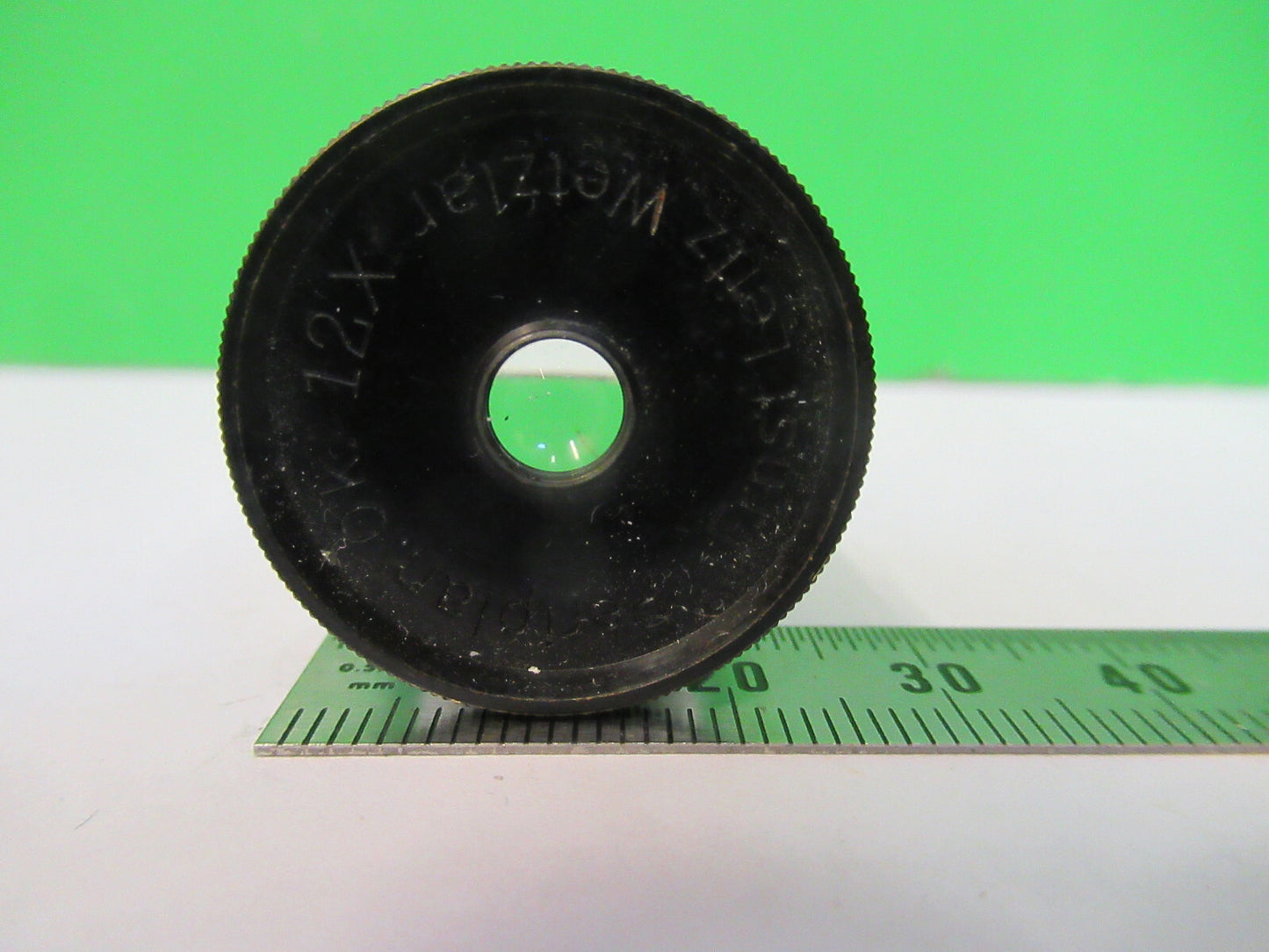Antique Ernst Leitz 12X Ocular Eyepiece Microscope Part
