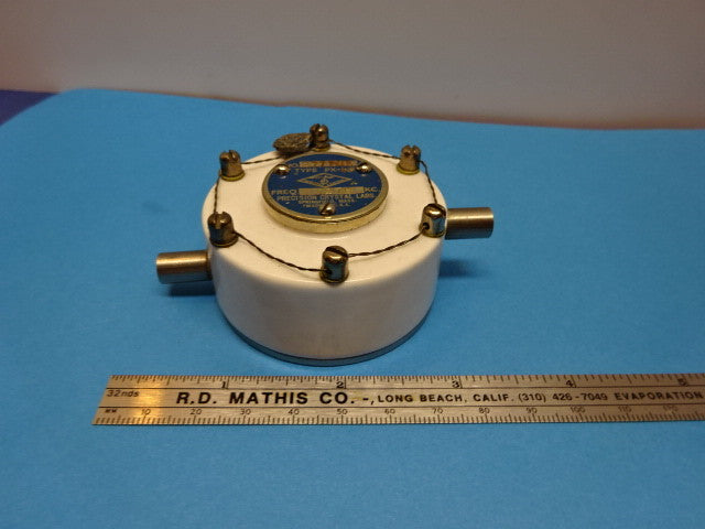 Antique Quartz Crystal Radio Ceramic Precision Frequency Control