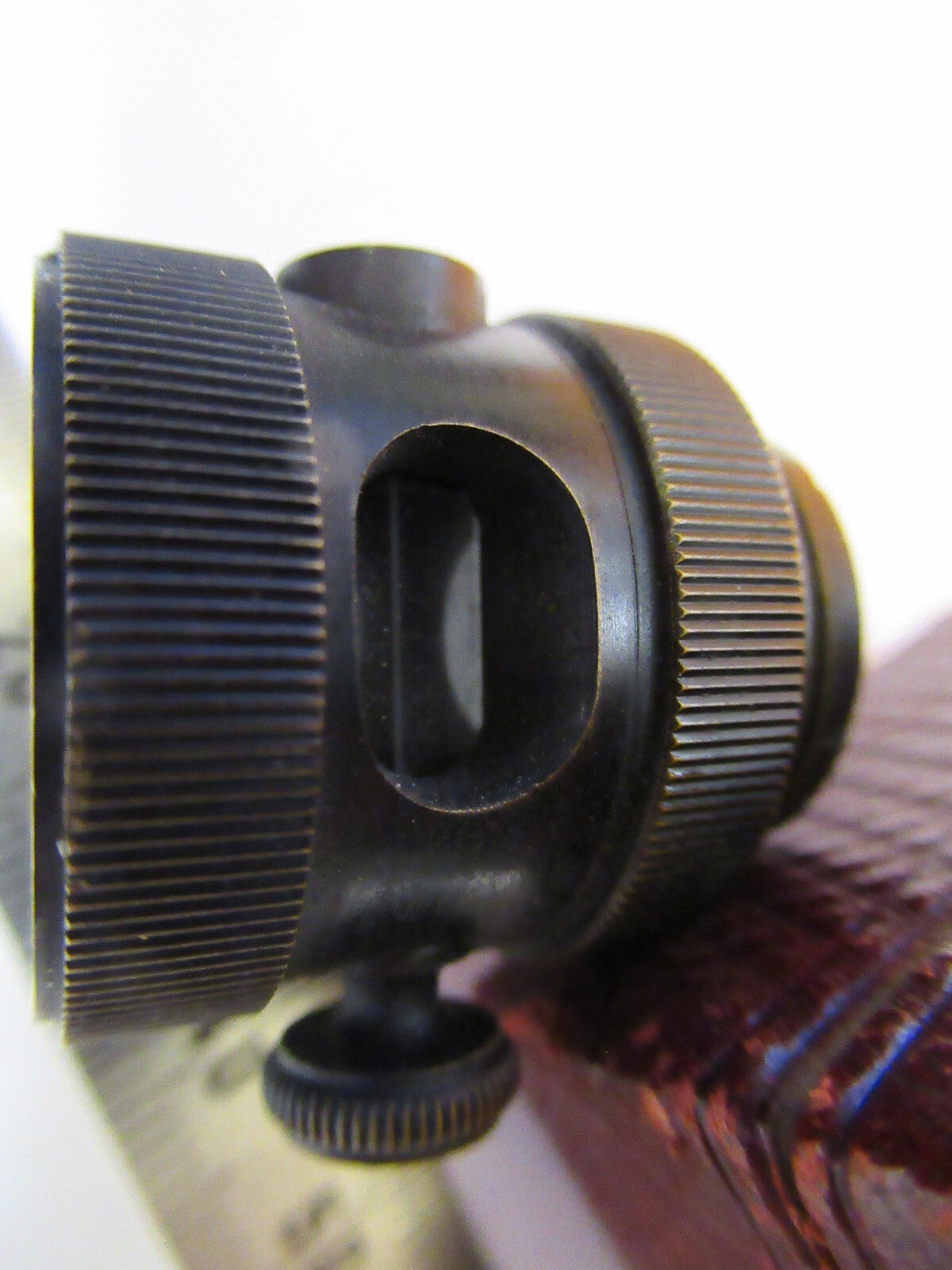 ANTIQUE CARL ZEISS VERTICAL ILLUMINATOR MICROSCOPE PART AS PICTURED Y1-A-44
