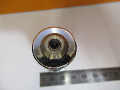 MICROSCOPE INDUSTRIAL OBJECTIVE BAUSCH LOMB FLAT FIELD 100X OPTICS AS IS Y3-A-90