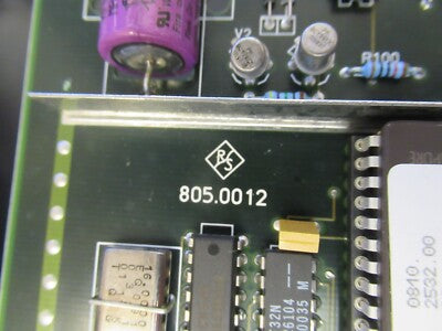 BOARD for ROHDE & SCHWARZ EMI RECEIVER MODULE 805.0012 &B4-A-05