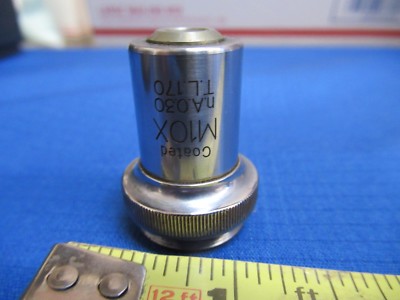Unitron Japan Objective M10X Optics Microscope Part