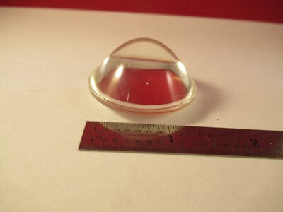OPTICAL HIGHLY CONVEX BI LENS ILLUMINATOR MICROSCOPE PART AS PICTURED &1E-B-85