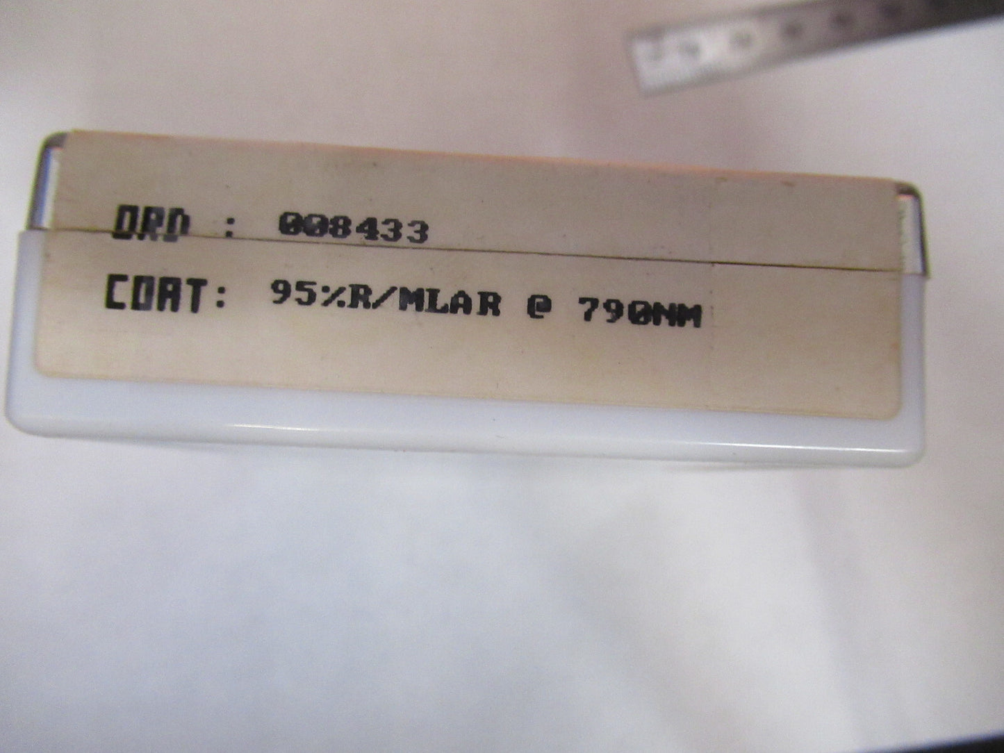 OPTICAL ex-NASA COATED LENS  PAIR  PRO LASER OPTICS AS PICTURED Y4-A-82