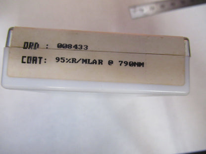 OPTICAL ex-NASA COATED LENS  PAIR  PRO LASER OPTICS AS PICTURED Y4-A-82