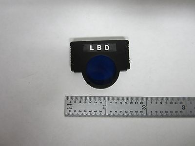 MICROSCOPE OPTICAL LBO BLUE FILTER OLYMPUS JAPAN OPTICS  BIN#M1-12