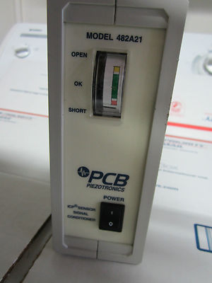PCB PIEZOTRONICS 482A21 ICP SIGNAL CONDITIONER iepe CALIBRATION