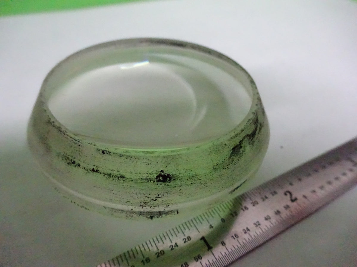 Optical Large Convex Concave Lens [chip on edge] Laser Optics