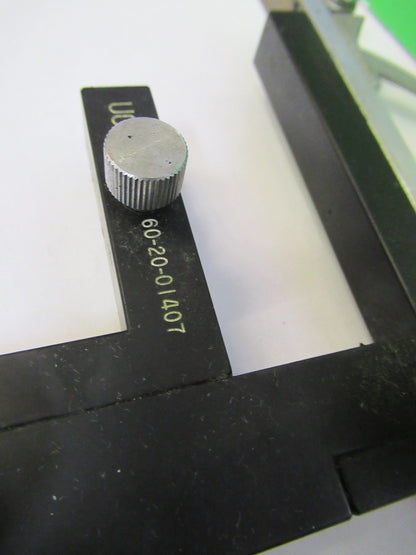 UNIVERSAL STAGE CLIPS XY WORKS FINE MICROSCOPE PART AS PICTURED T4-B-37
