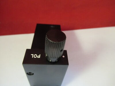 Ernst Leitz Wetzlar Germany Pol Polarizer Lens 563478 Microscope Part AS Pic