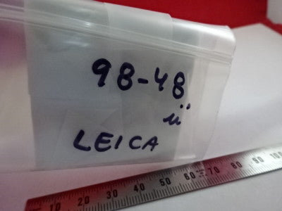 LEICA DMR GERMANY SQUARE MIRROR ILLUMINATOR MICROSCOPE PART OPTICS AS IS &98-48