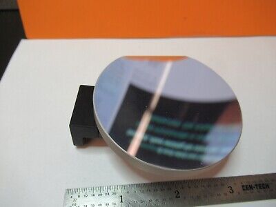 OLYMPUS JAPAN CONCAVE MOUNTED MIRROR OPTICS MICROSCOPE PART AS PICTURE &W8-A-85