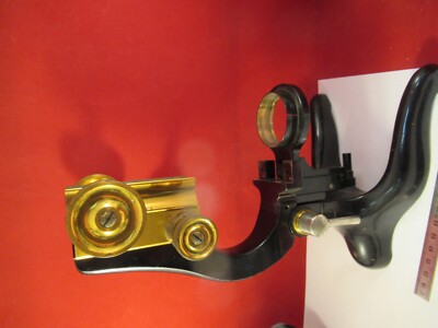 ANTIQUE ERNST LEITZ GERMANY LIMB FRAME MICROSCOPE PART AS PICTURED &TC-3