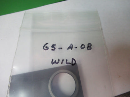 WILD HEERBRUGG SWISS MOUNTED LENS MICROSCOPE PART AS PICTURED G5-A-08