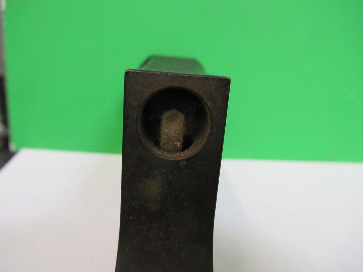 ANTIQUE BAUSCH LOMB OLD STAGE FRAME LIMB MICROSCOPE PART AS PICTURED F3-B-70