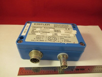KISTLER CHARGE AMPLIFIER 5039A322 PIEZOELECTRIC SENSOR  #H1-B-12