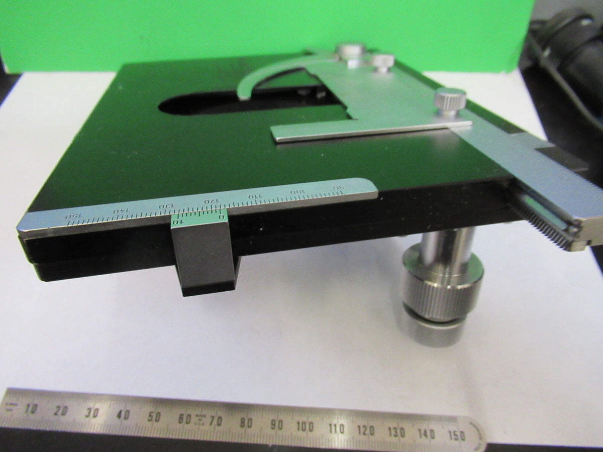 Ernst Leitz Wetzlar Germany Xy Stage Sm Hm Lux Microscope Part