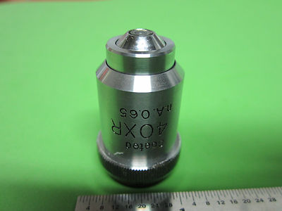 MICROSCOPE OPTICS PART UNITRON JAPAN OBJECTIVE 40X  BIN#4T