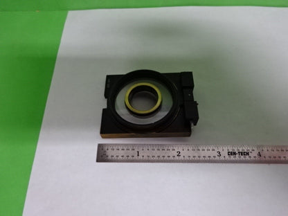 MICROSCOPE PART ZEISS POLARIZER OBJECTIVE HOLDER POL OPTICS AS IS #AQ-09