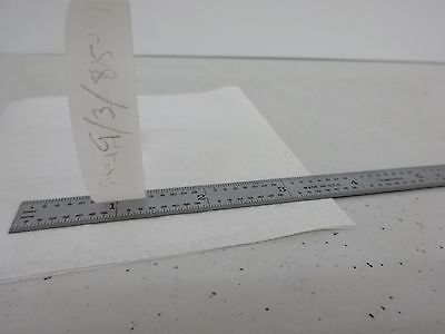 OPTICAL FLAT WINDOW LASER OPTICS AS IS BIN#P2-H-10