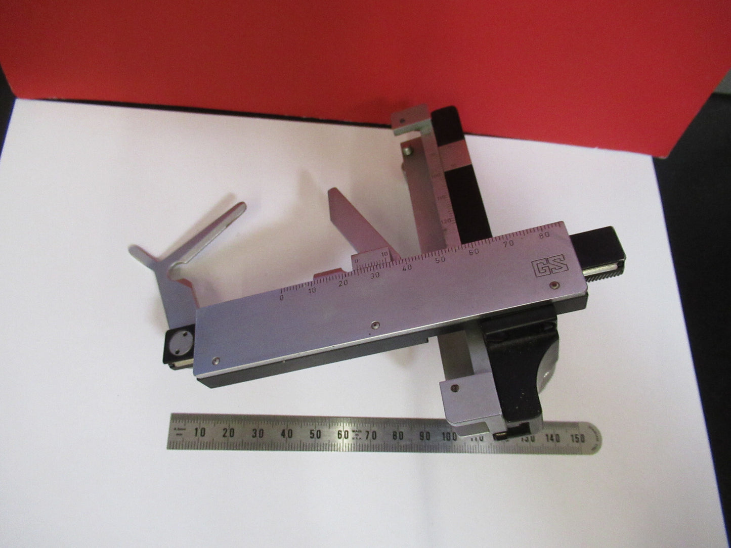 Ernst Leitz Wetzlar Germany Xy Stage Clips Microscope Part