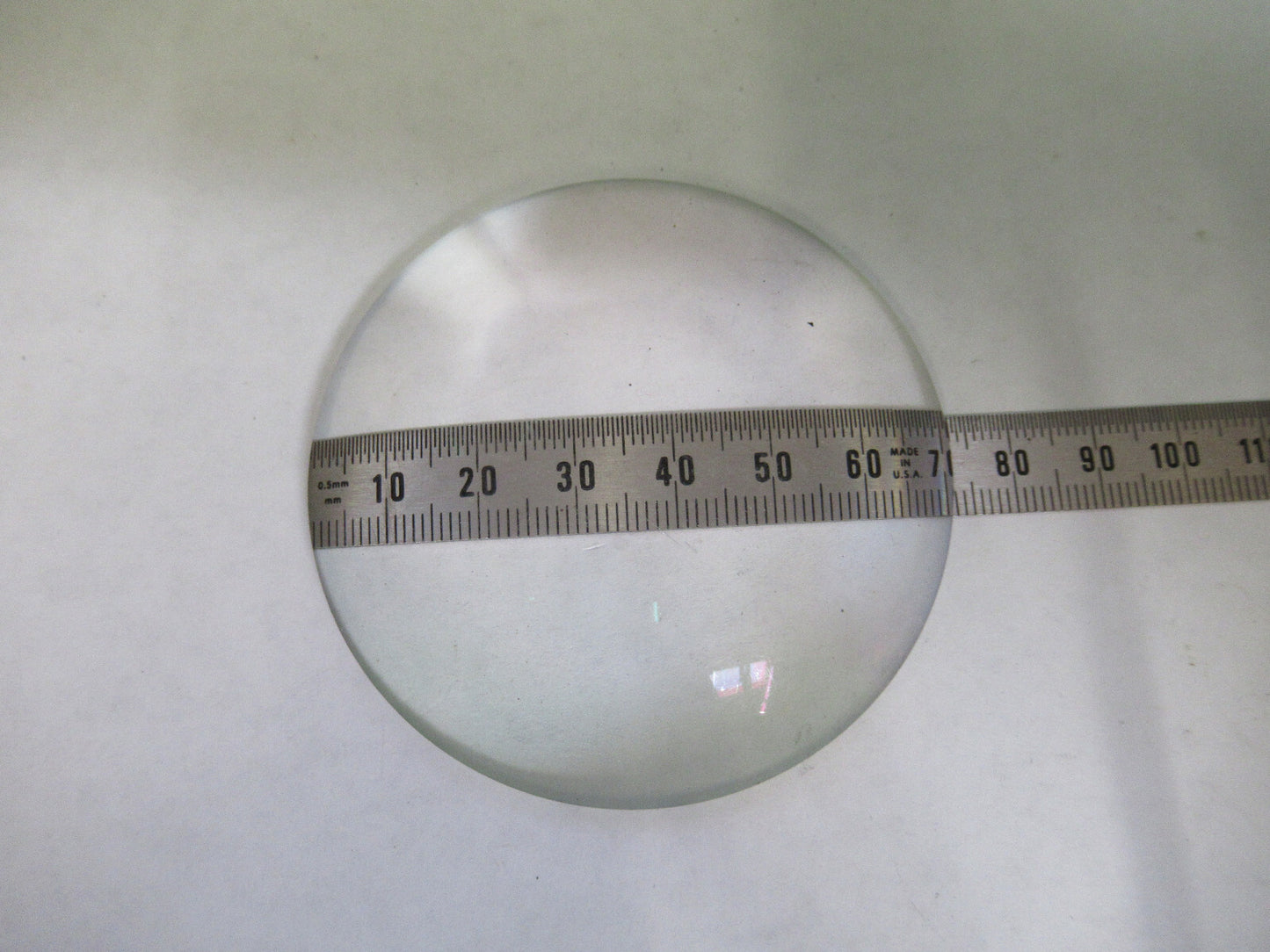 OPTICAL CONCAVE CONVEX NIKON laser OPTICS AS PICTURED X7-A-06