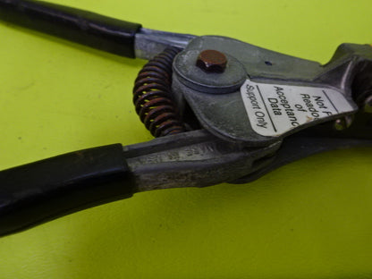 FOR PARTS CABLE STRIPPER TOOL [rusty] AS IS #TA-3-11