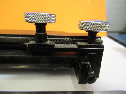 SPENCER AO ANTIQUE  XY CLIPS STAGE MICROSCOPE PART AS PICTURED Y4-A-127